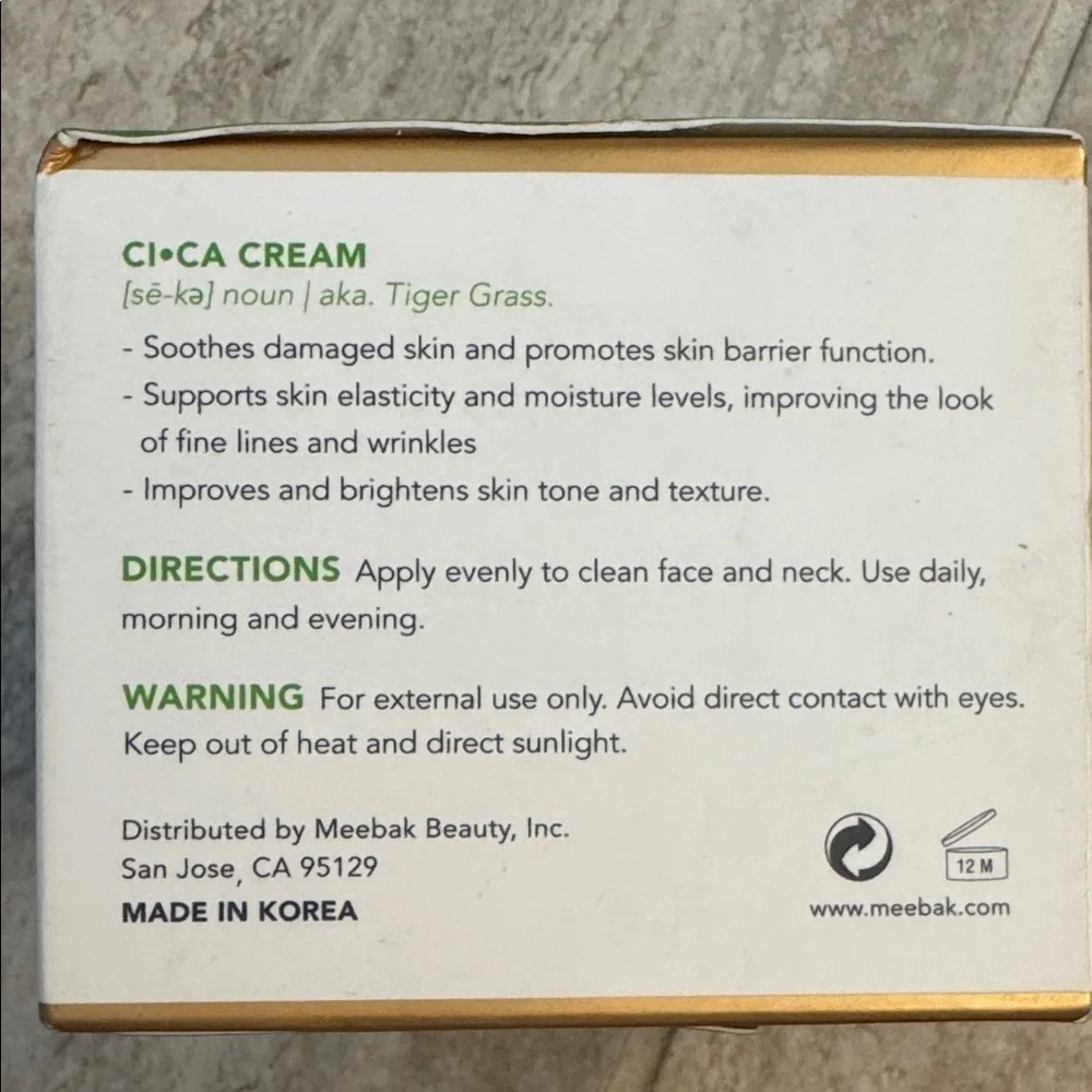 Meebak experience moisturizing